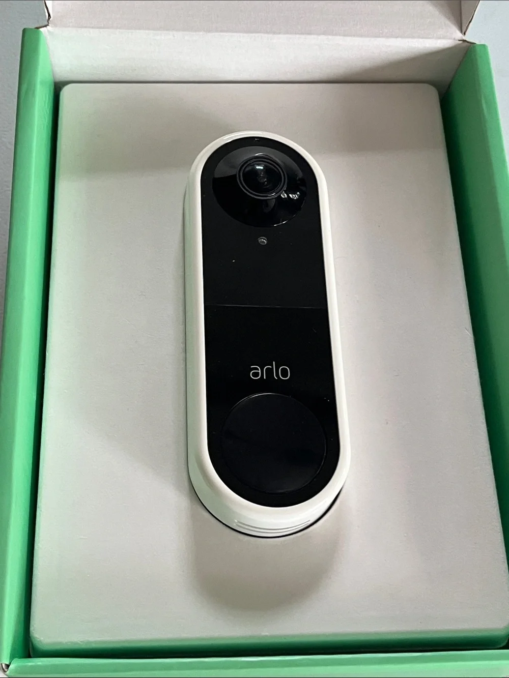 Arlo video doorbell camera smart security wired only model AVD1001